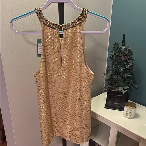 Lilly Pulitzer Gold Tank Top - Picture 6 of 7
